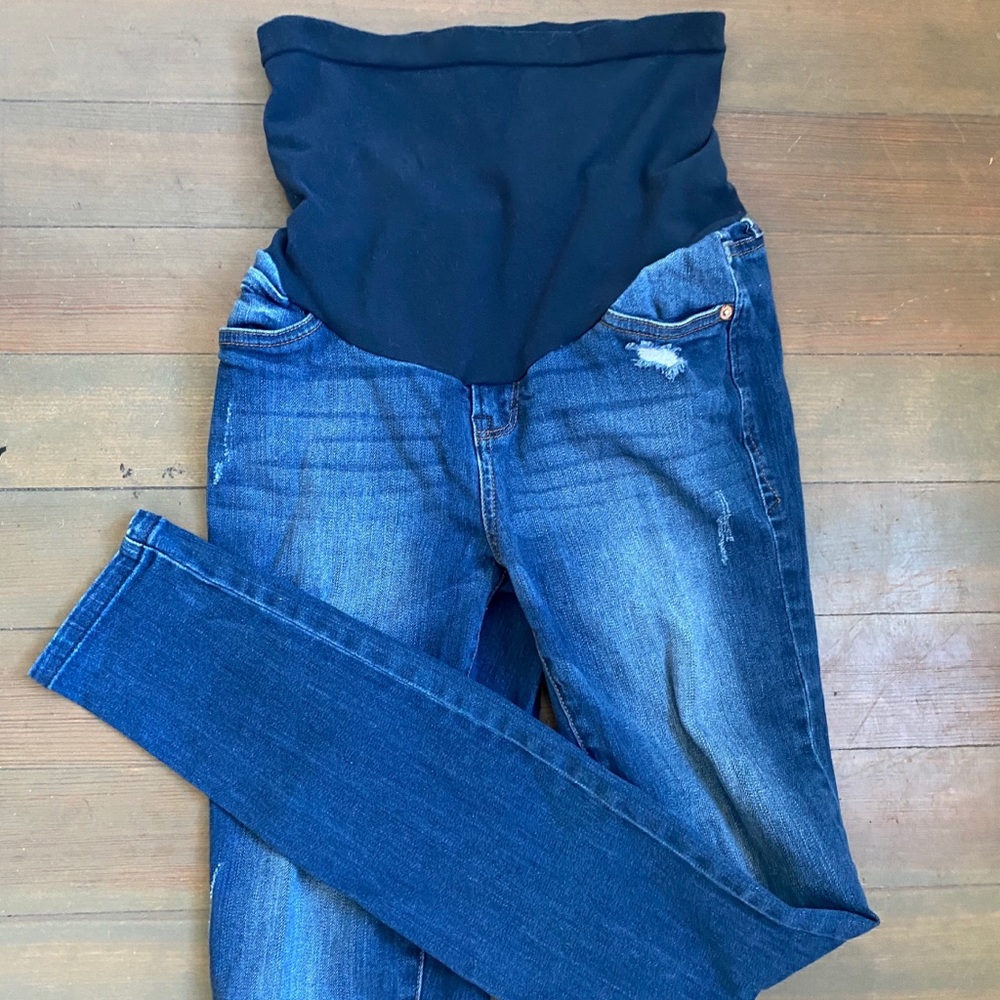 KENSIE denim maternity jeans